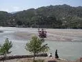Chair lift accross river