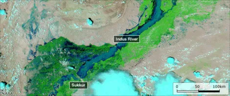 Flood situation on August 11 2010