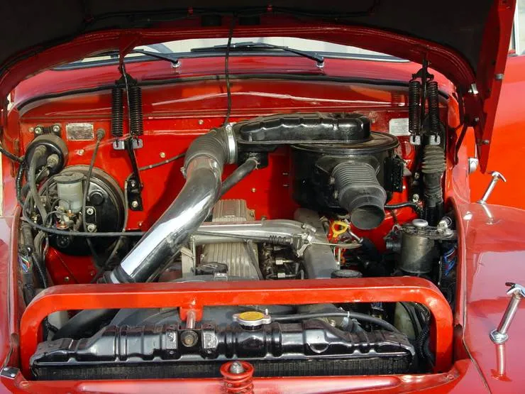 F1 engine bay
