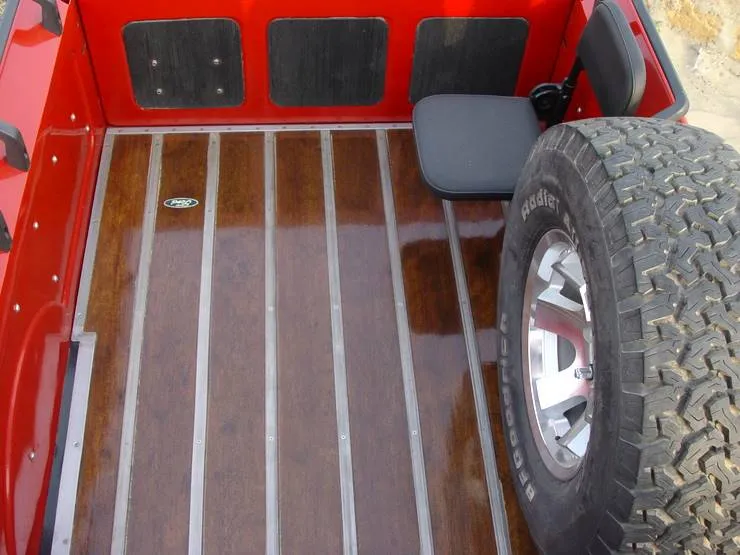 Ford F1 truck bed