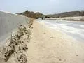 Flood debris on the Hingol bridge