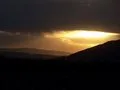 Orange skies