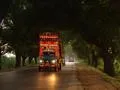 Decorated truck