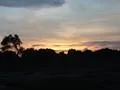 A cloudy sunset