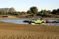 TM's Wrangler crossing the river