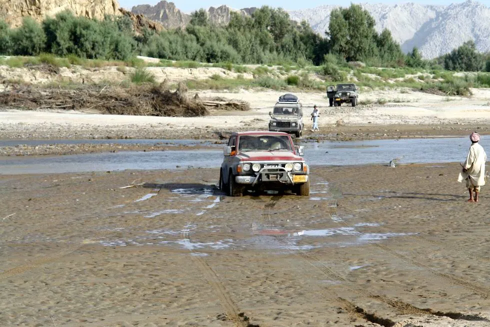Crossing a river