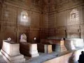 Tombs inside the main building