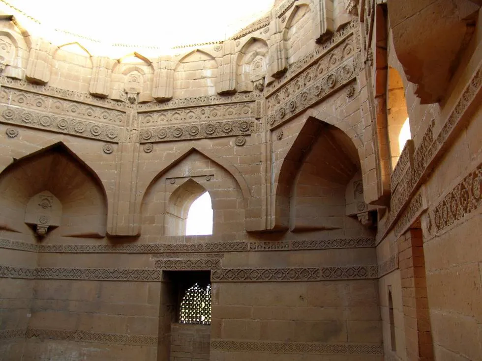 Inside walls