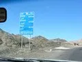 Distance signboard