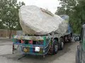 Marble being trucked to Karachi