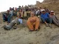 Group photo on a mountain