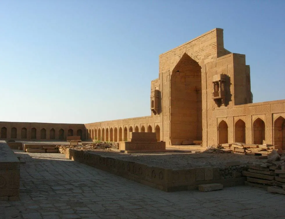 Imposing tomb