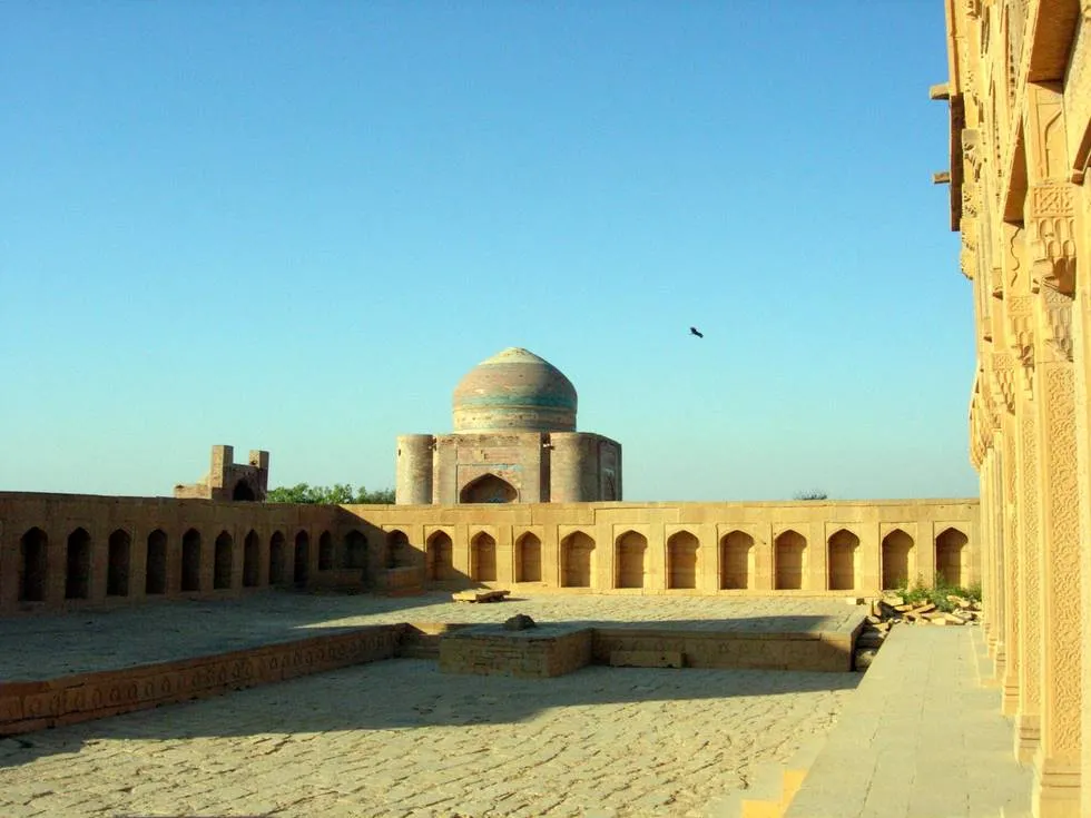 One of the larger tombs