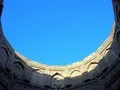 Sky above