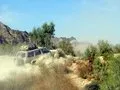 A Jeep Cherokee being put through its paces