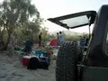 Setting up camp