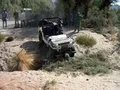 Crossing a small deep ravine