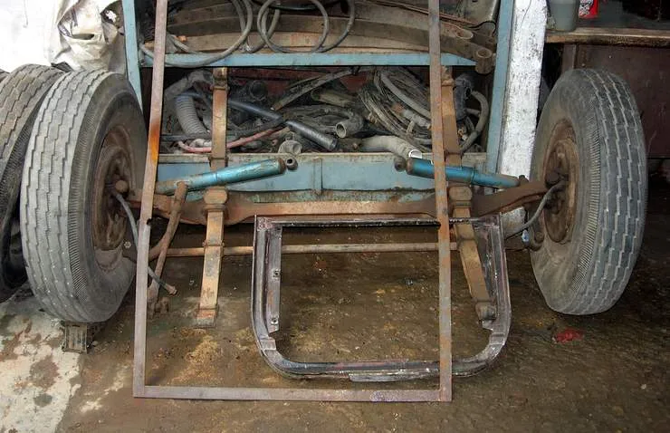 The old front end
