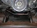 Supporting bar for engine mounts