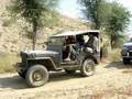 Puppo Sahib in his 1942 Ford Jeep