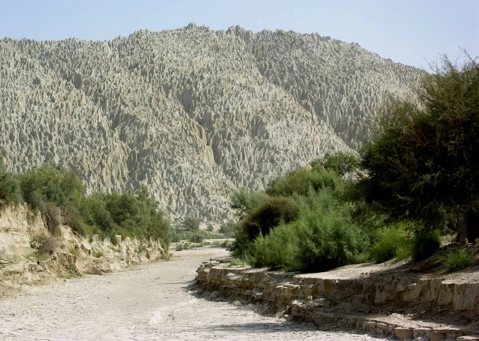 Dry river bed