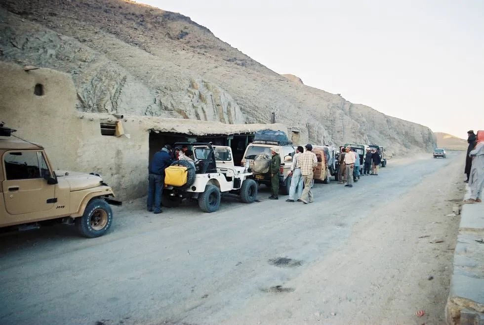 Road Stop before Quetta