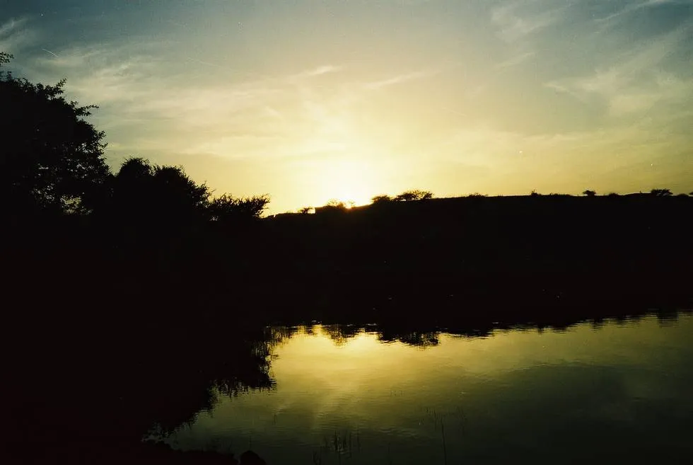 Sun Setting Shot