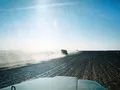 Speeding along the Mashkell desert