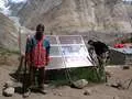 Solar panels at Urdukas