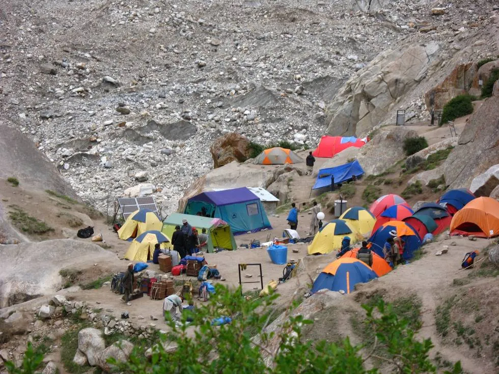 Urudukas Campsite upclose
