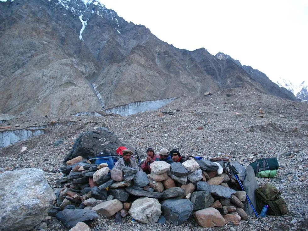 Tea stop near Concordia