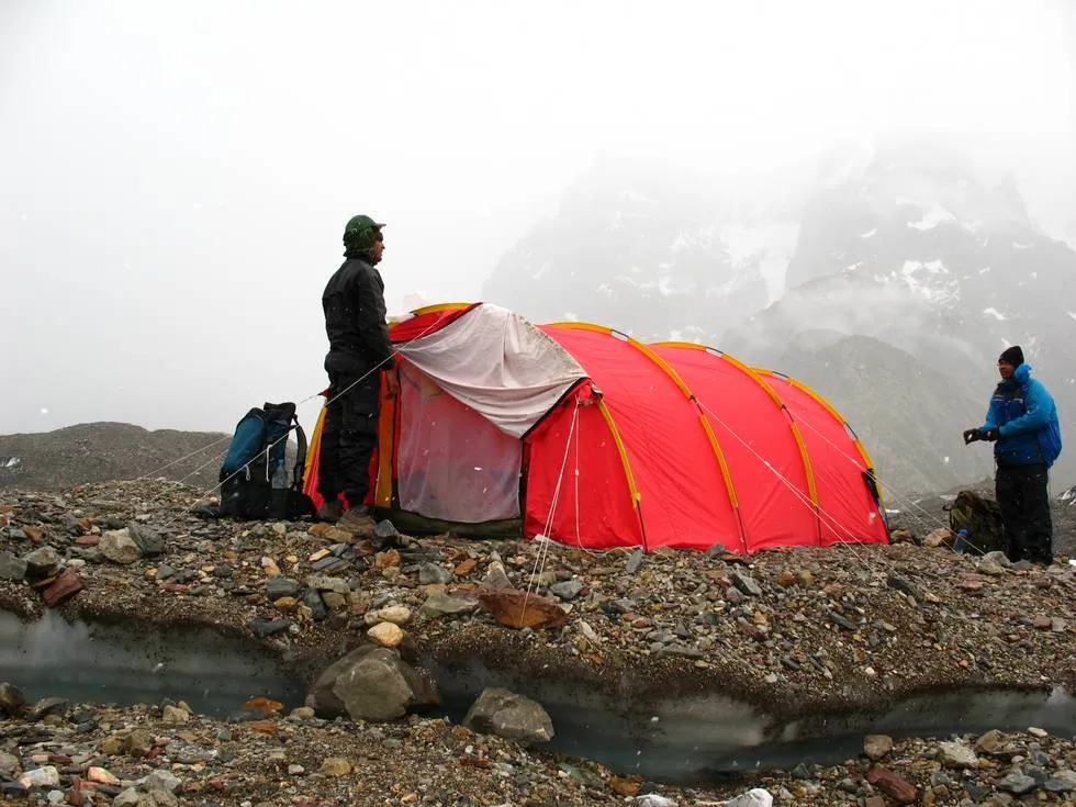 Tent at Concordia