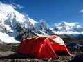 Tent at Concordia in the morning