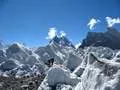 Heading to Broad Peak base camp from Concordia
