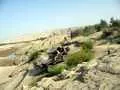 42 Ford decending into the river bed