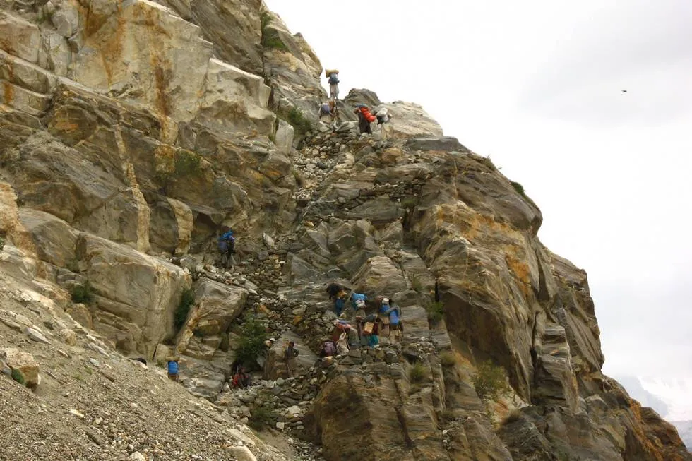 Climb on the way to Jhoola