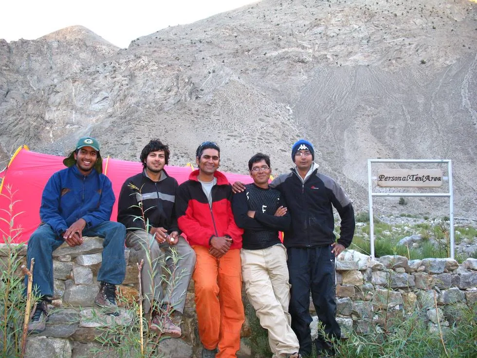 A group photo at Jhoola