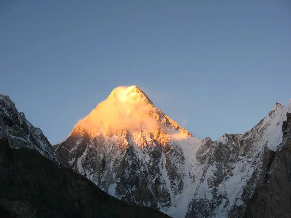 Golden mountain