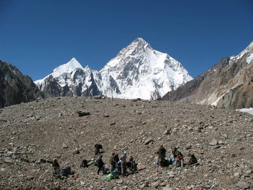 Rest stop enroute to basecamp