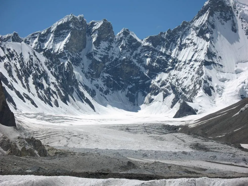 Ice landscape near Broad Peak