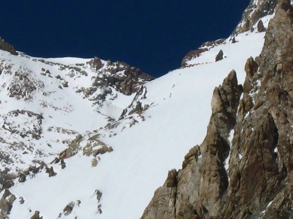 Camps up Broad Peak