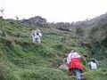 Another view of the climp UP to the next village