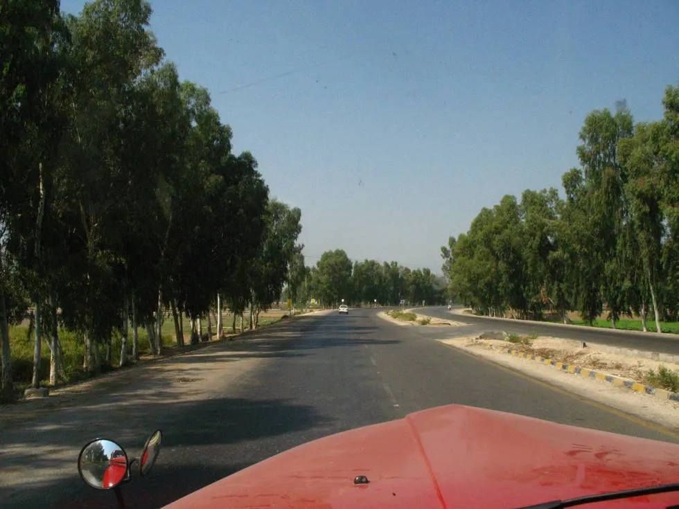 On the national highway in Punjab
