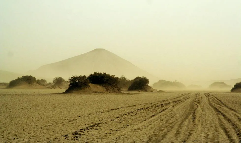 Approaching the Mud Volcanoes