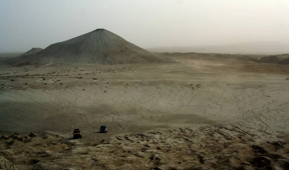 View of Mud Volcanoe