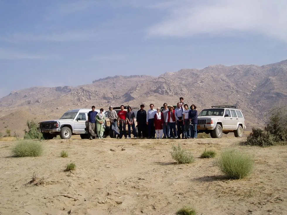 Group photo near Lake