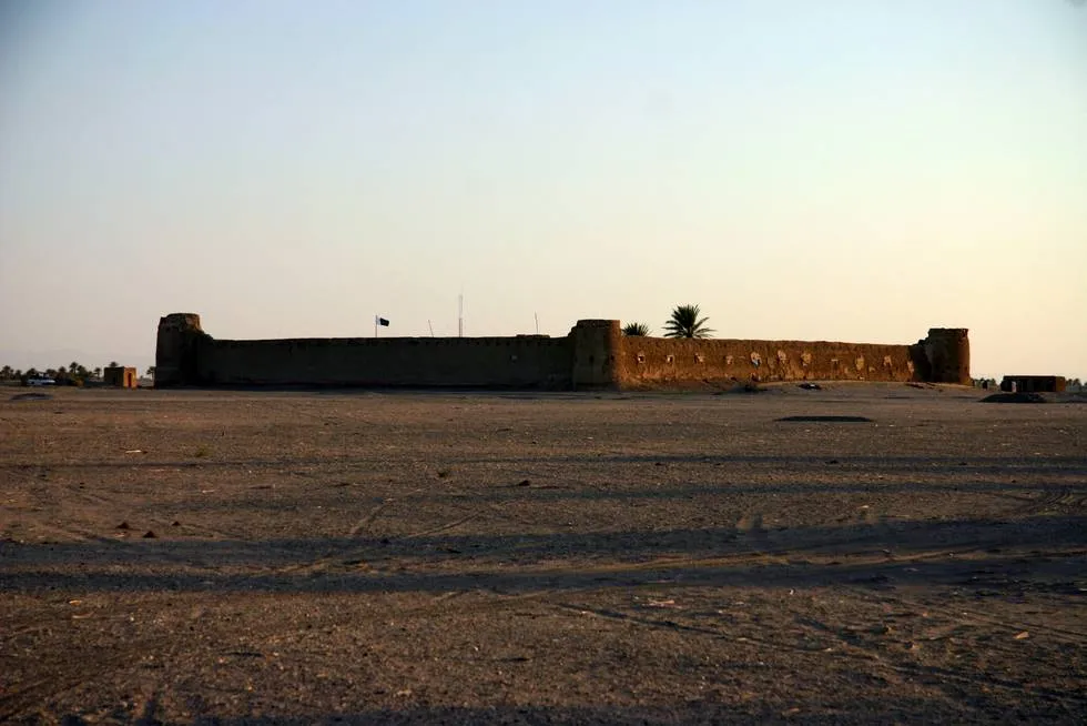 A mud fort