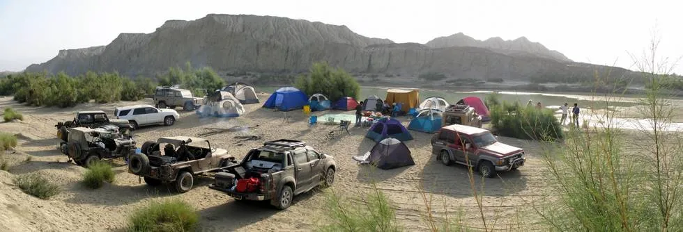 Campsite at Hingol