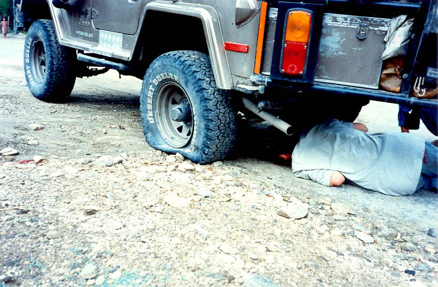 CJ Flat Tire