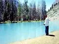 Fishing for trout at Maho Dand lake